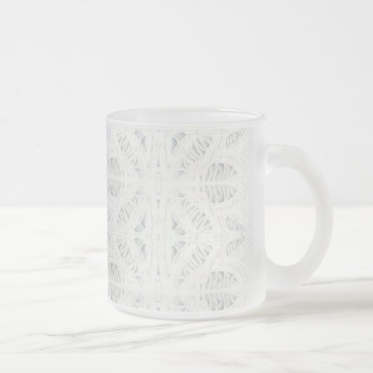 BATTENBURG LACE Mattiert Glass Tasse (Rechts)