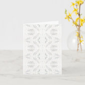 BATTENBURG LACE Note Card Karte (Gelbe Blume)