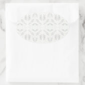 BATTENBURG LACE Oval Stickers (Tasche)