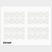 BATTENBURG LACE Rectangle Stickers (Blatt)