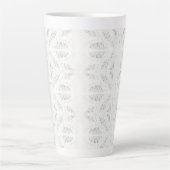 BATTENBURG LACE Tall Latte Tasse (Vorderseite)