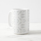 BATTENBURG LACE Tall White Tasse (Vorderseite Links)