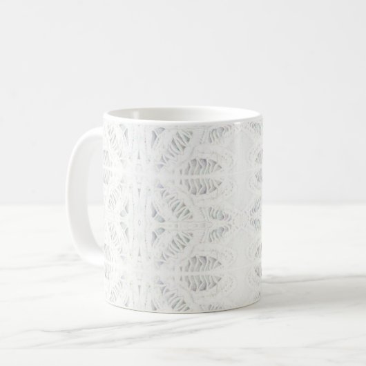 BATTENBURG LACE White Tasse (Vorderseite Links)