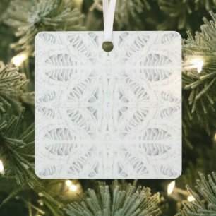 BATTENBURG SPITZE Metallisches quadratisches Ornam Ornament Aus Metall