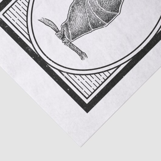 Battentausch Seidenpapier (Ausschnitt)