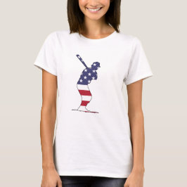 Batter - Amerikanische Flagge T-Shirt
