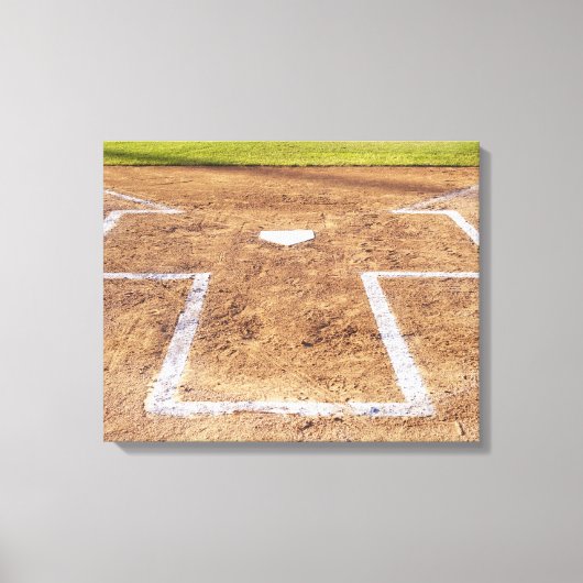 Batter-Box Leinwanddruck (Vorderseite)