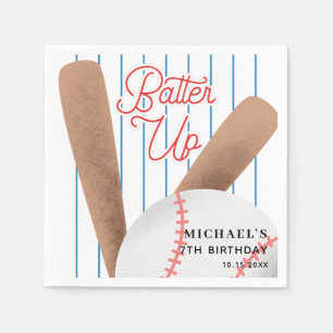 Batter Up Baseball Thema Geburtstagsparty Serviette