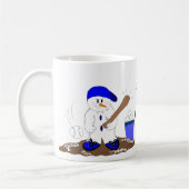 Batter Up Snowman Kaffeetasse (Links)