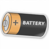 Batterie Aufkleber (Vorderseite)