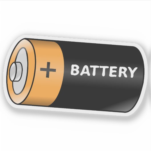 Batterie Aufkleber (Vorderseite)