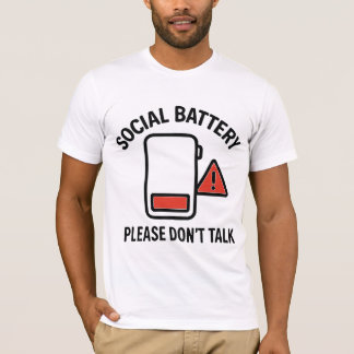 Batterie kritisch T-Shirt