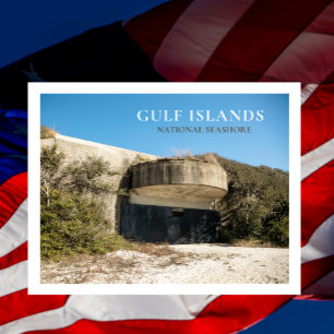 Batterie Langdon, Fort Pickens, Gulf Islands NS Postkarte