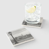 Batterie Park City II Steinuntersetzer (Seitenansicht)