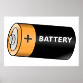 Batterie Poster (Vorne)