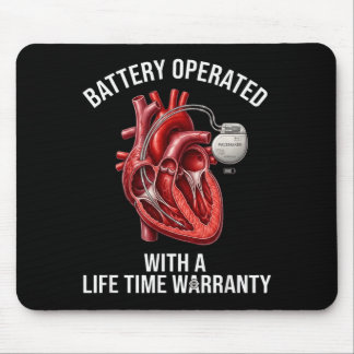 Batteriebetrieben mit lebenslanger Garantie  Mousepad