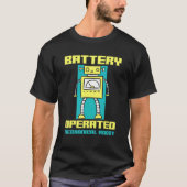 Batteriebetriebene mechanische Roboter T-Shirt (Vorderseite)