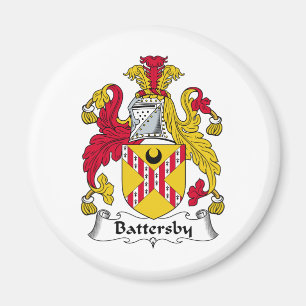 Batterieby-Familienwappen Magnet