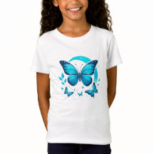 Batteriefliege T-Shirt-Design Mädchen 