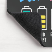 Batterielebensdauer eines L&D-Krankenschwester Hum Mousepad (Ecke)