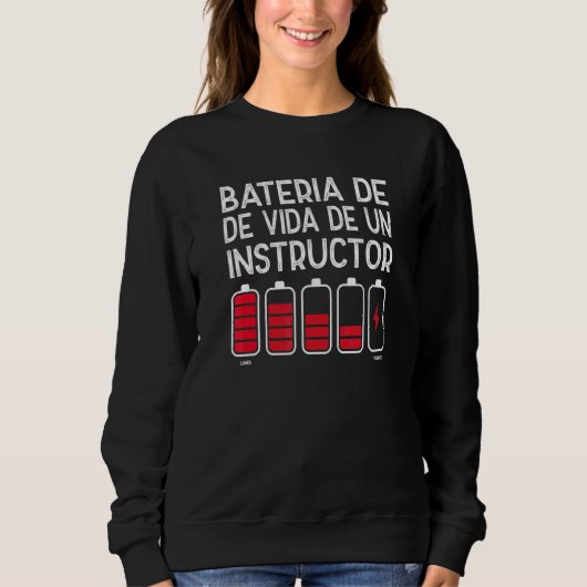 Batterielebensdauer eines Trainers 1 Sweatshirt (Vorderseite)