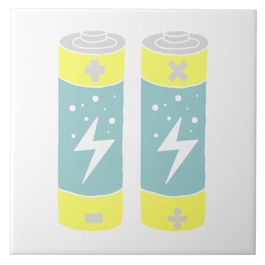 Batterien Fliese (Vorderseite)