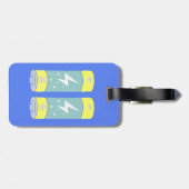 Batterien Gepäckanhänger (Rückseite horizontal)