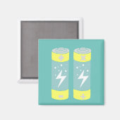Batterien Magnet (Vorderseite/Rückseite)