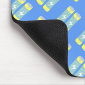 Batterien Mousepad (Ecke)
