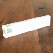 Batterien Namensplakette (Seite)