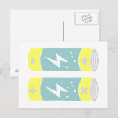 Batterien Postkarte (Vorne/Hinten)