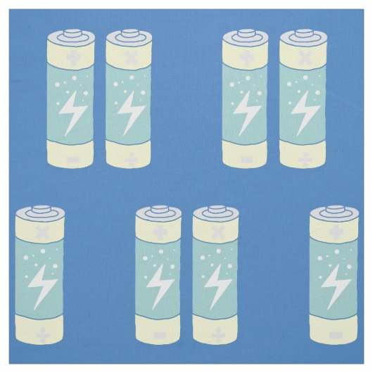 Batterien Stoff (Muster)