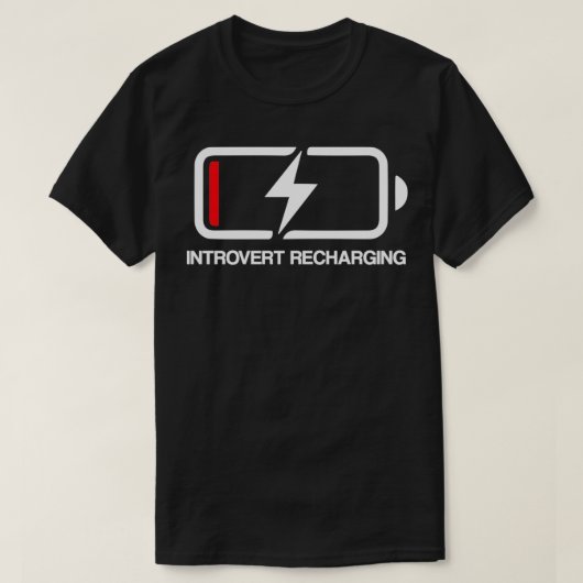 Batterien wieder aufladen T-Shirt (Design vorne)