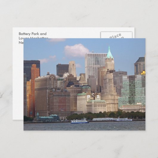 Batteriepark Postkarte (Vorne/Hinten)