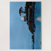 Batteriepunkt Leuchtturm in California Crescent Ci Puzzle (Vertikal)