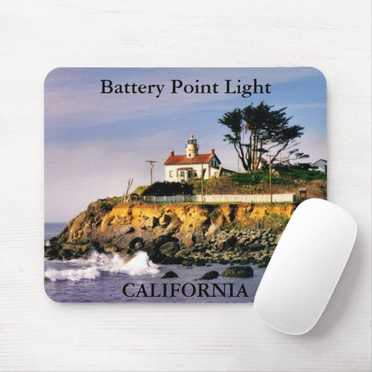 Batteriepunkt Licht, California Mousepad (Mit Mouse)