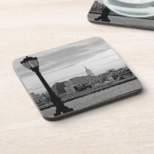 Batteriespeicher Stadt II Getränkeuntersetzer (Linke Seite)