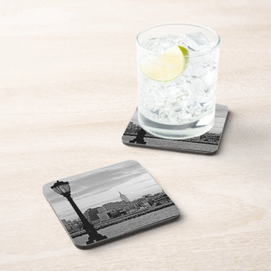 Batteriespeicher Stadt II Getränkeuntersetzer (Rechte Seite)