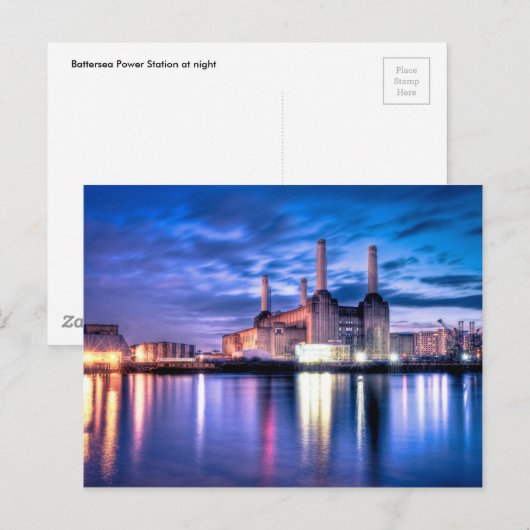 Batteriestation Power Postkarte (Vorne/Hinten)