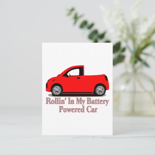 Batteriewagen Postkarte (Stehend Vorderseite)