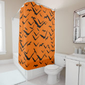 BATTERN HALLOWEEN SEAMLESS-DUVET-DECKER DUSCHVORHANG (Beispiel)