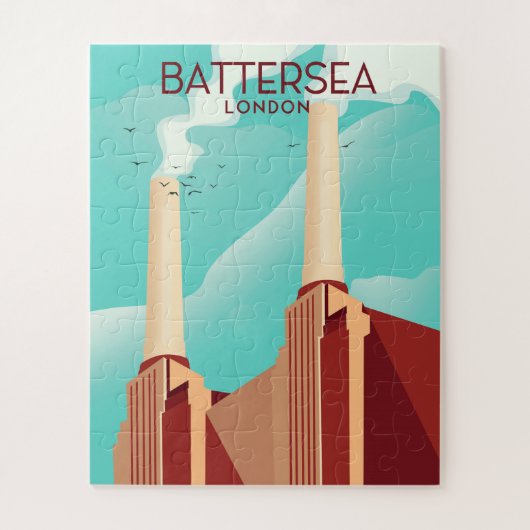Battersea London Puzzle (Vertikal)