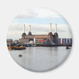 Battersea Power Station, London, Großbritannien Magnet