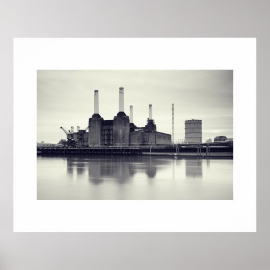 Battersea Power Station, London Poster (Vorne)