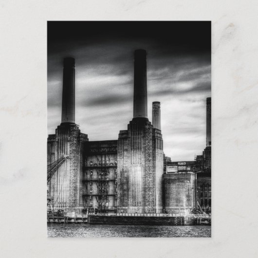 Battersea Power Station London Postkarte (Vorderseite)