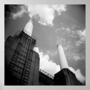 Battersea Power-Stationsdruck Poster