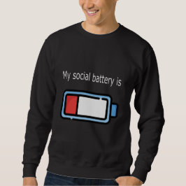 Battery Icon Version Sweatshirt