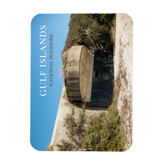 Battery Langdon, Fort Pickens, Gulf Islands NS Magnet (Vertikal)
