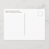 Battery Langdon, Fort Pickens, Gulf Islands NS Postkarte (Rückseite)