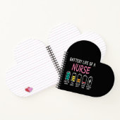 Battery life of a nurse humor chart notizblock (Innenseite)